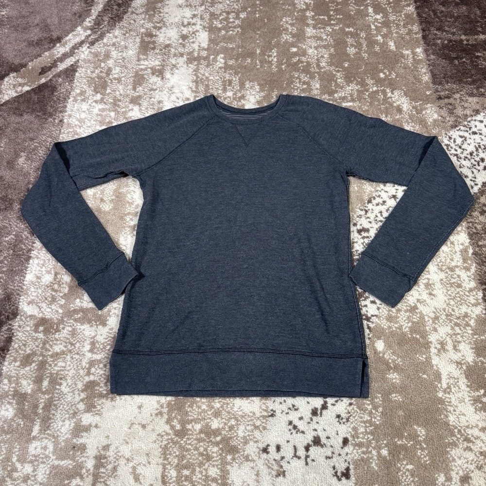 Lululemon Open Your Heart Long Sleeve II Top Women's 8 Grey Reversible